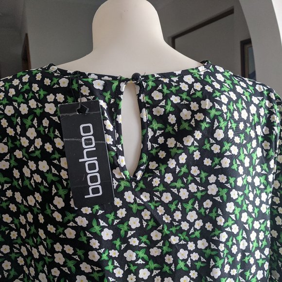 NWT MATERNITY FLORAL LONG SLEEVES - Picture 7 of 8